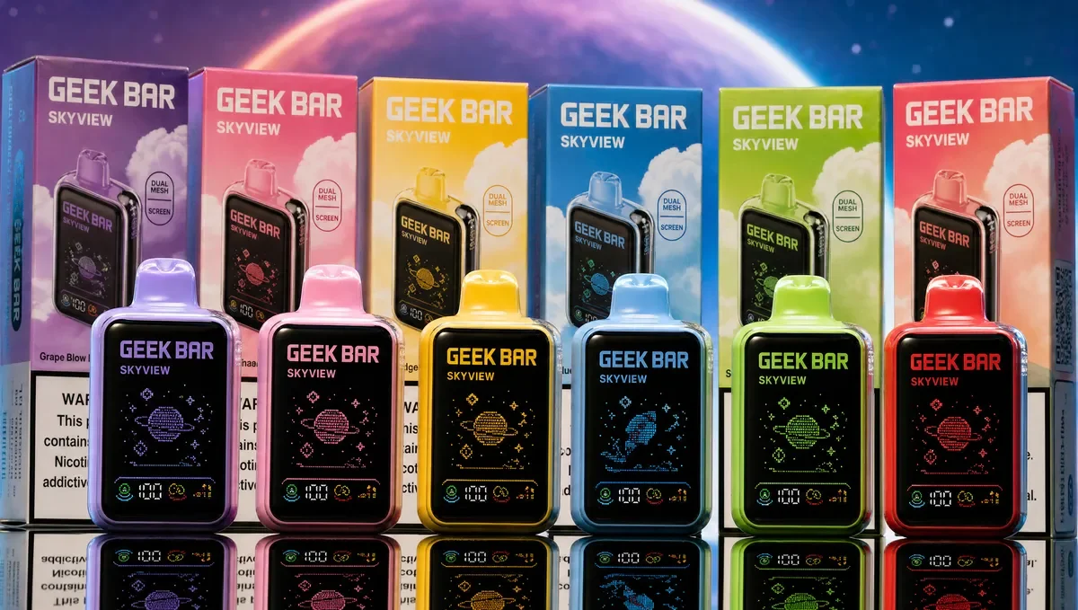 Image for Best Geek Bar Skyview Flavors 2026: Every Flavor Ranked