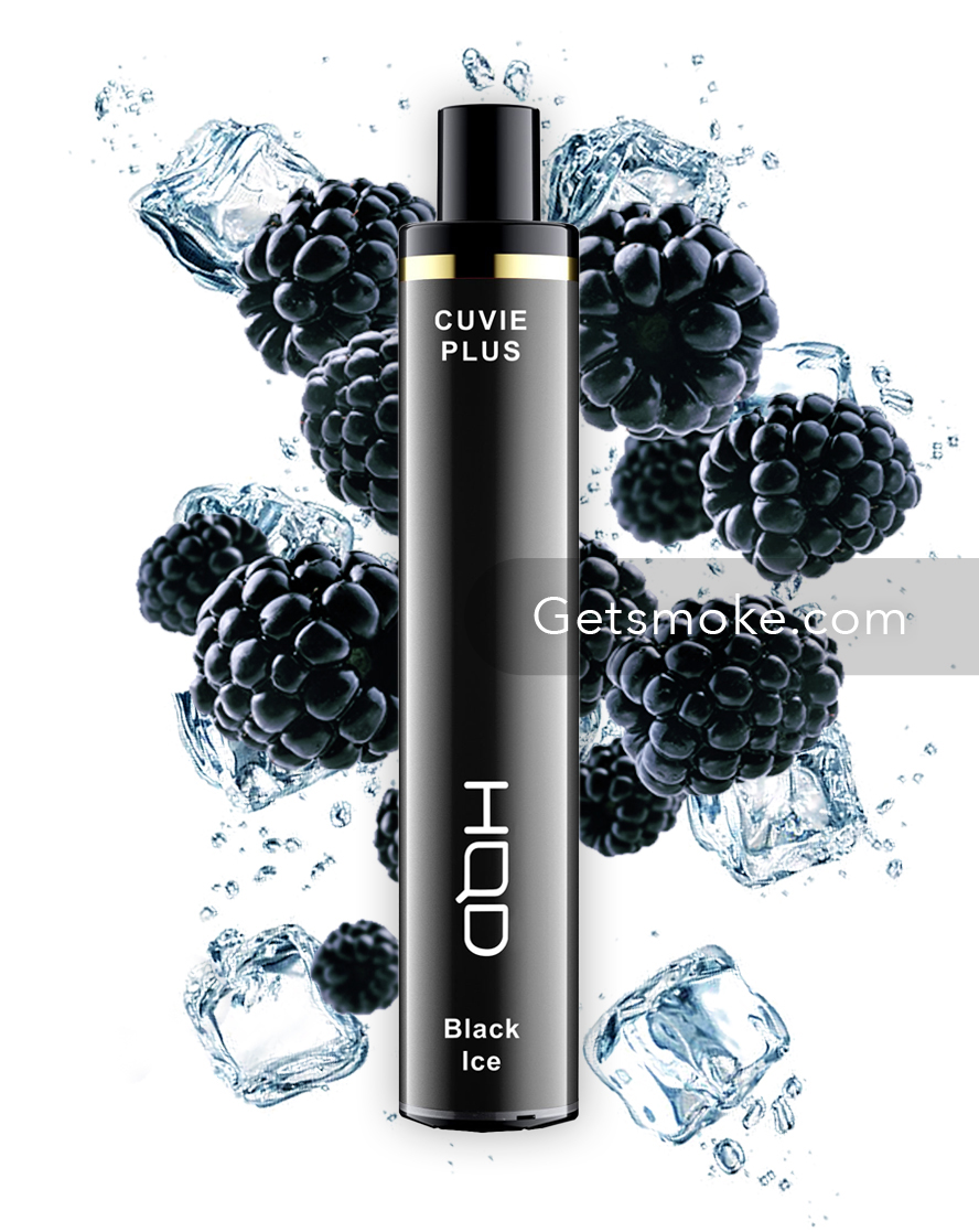 Black Ice HQD Cuvie Plus Disposable Vape