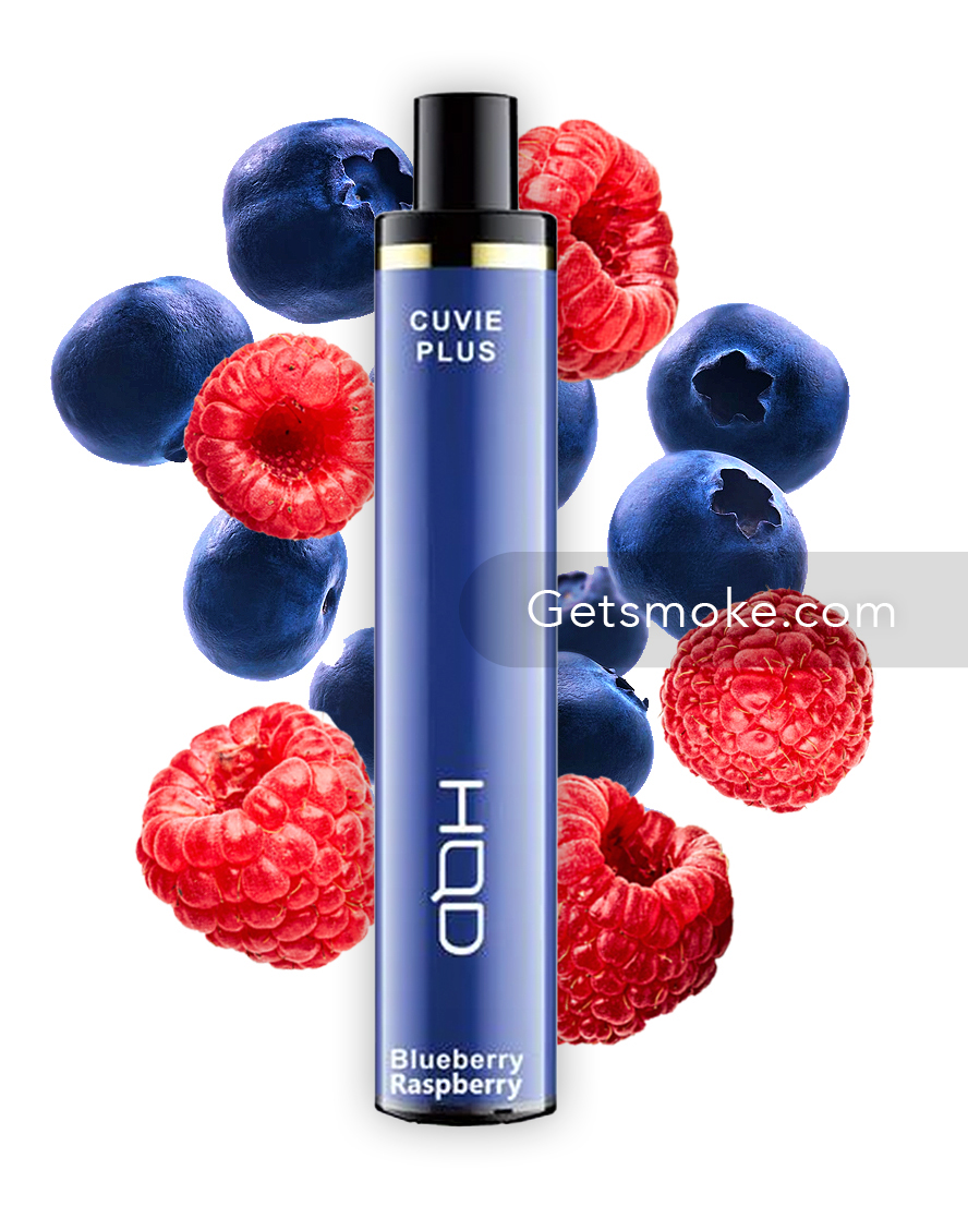 Blueberry Raspberry HQD Cuvie Plus Disposable Vape