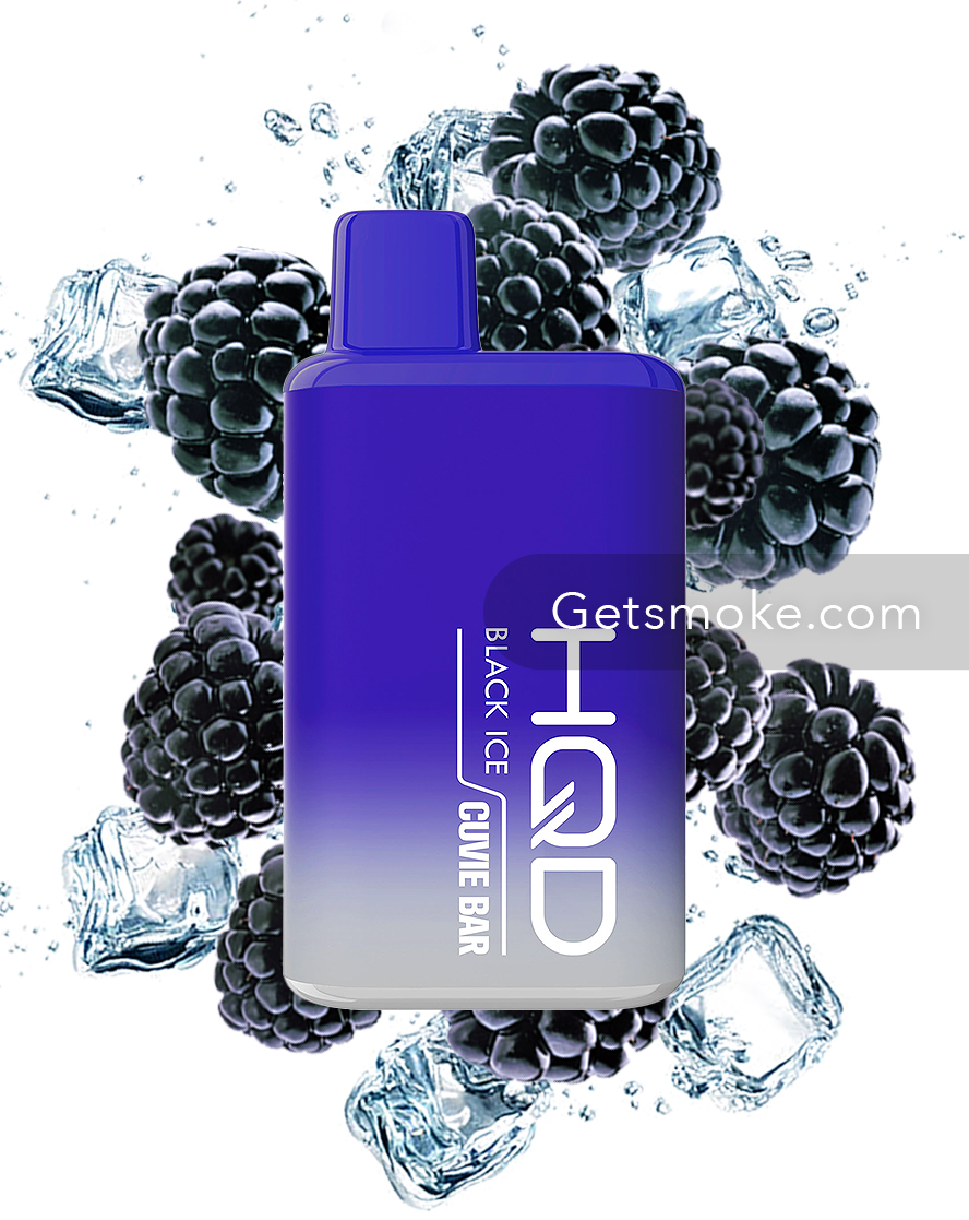 Black Ice HQD Cuvie Bar Disposable Vape