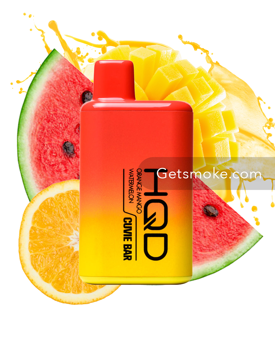 Orange Mango Watermelon HQD Cuvie Bar Disposable Vape