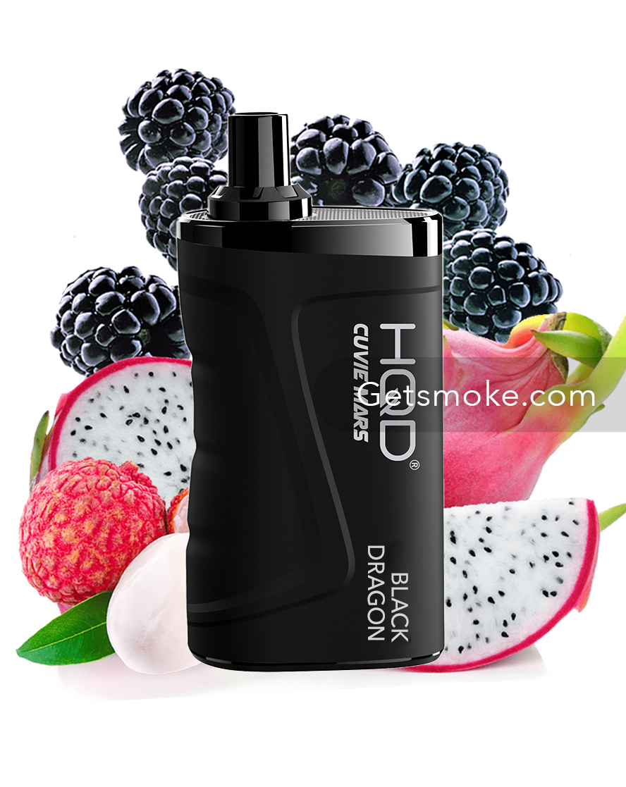 Black Dragon HQD Cuvie Mars Disposable Vape