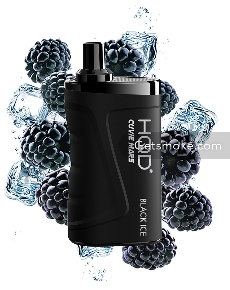 Black Ice HQD Cuvie Mars Disposable Vape