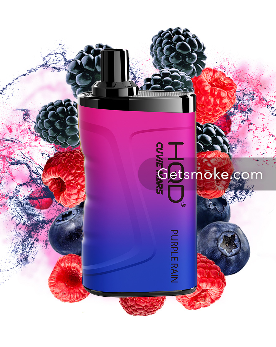 Purple Rain HQD Cuvie Mars Disposable Vape