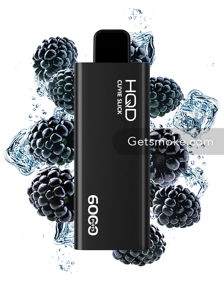 Black Ice HQD Cuvie Slick Disposable Vape