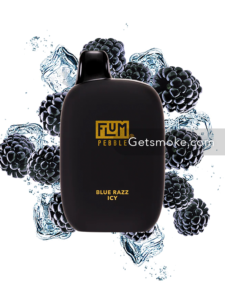 Blue Razz Icy Flum Pebble Disposable Vape