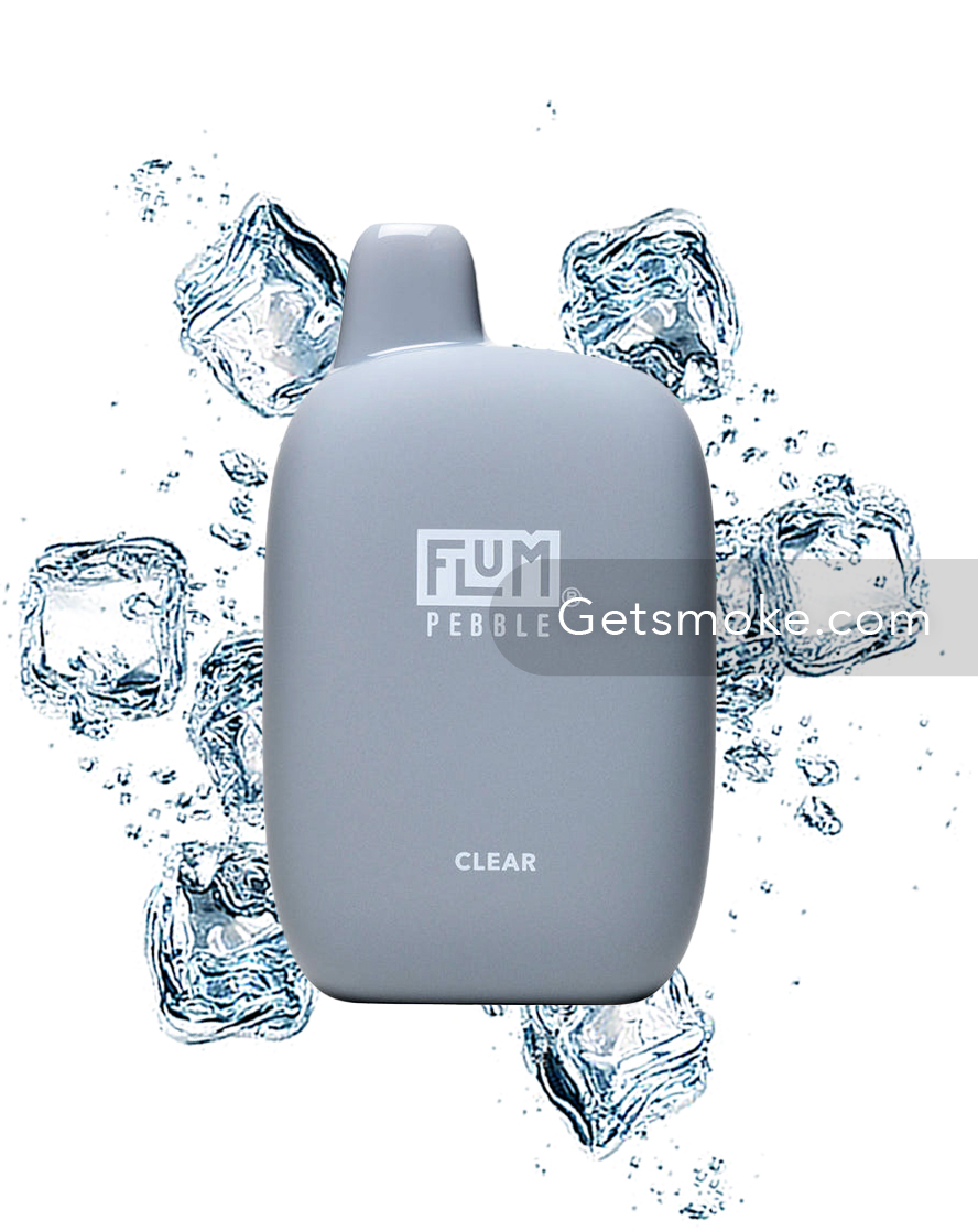 Clear Flum Pebble Disposable Vape