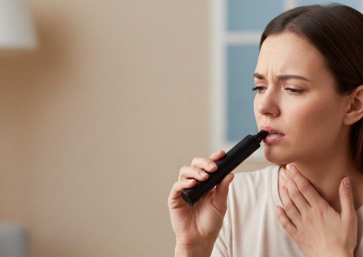Image for How To Get Rid Of Sore Throat From Vaping?