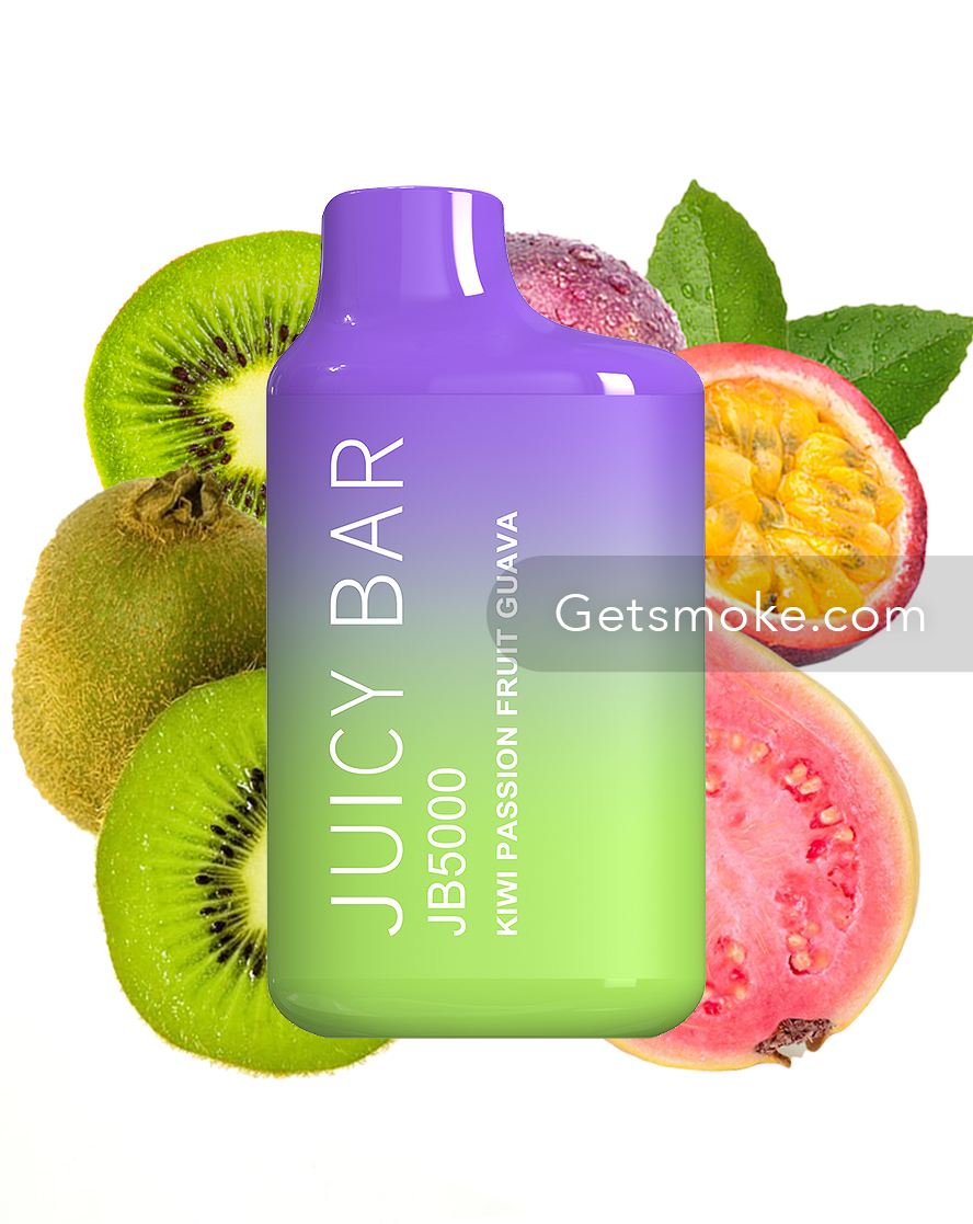 Kiwi Passion Fruit Guava Juicy Bar JB5000 Disposable Vape