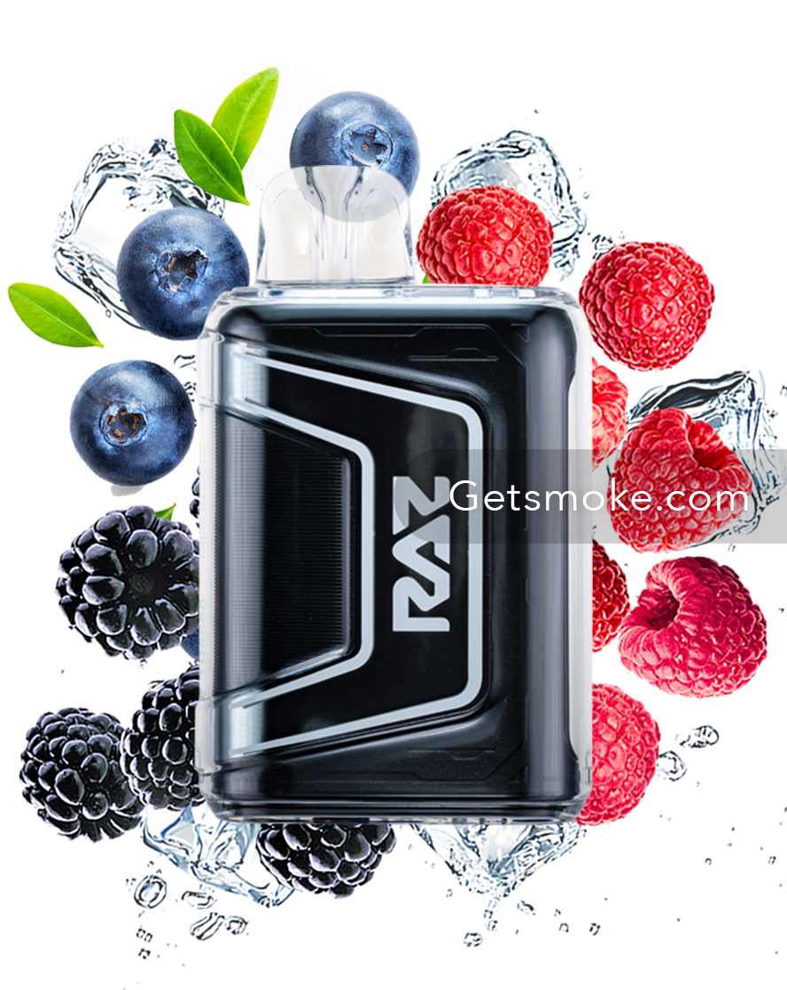 Triple Berry Ice Geek Vape Raz TN9000 Disposable