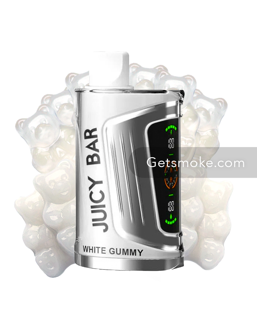 White Gummy JUICY BAR JB25000 PRO MAX Disposable Vape
