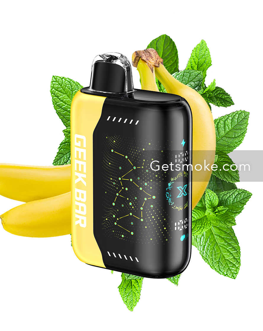 Banana Taffy Freeze Geek Bar Pulse X