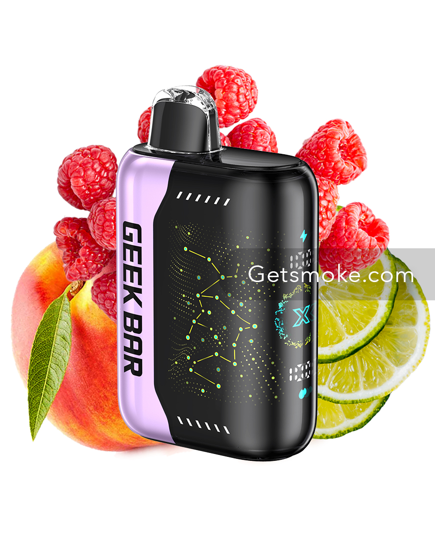 Raspberry Peach Lime Geek Bar Pulse X