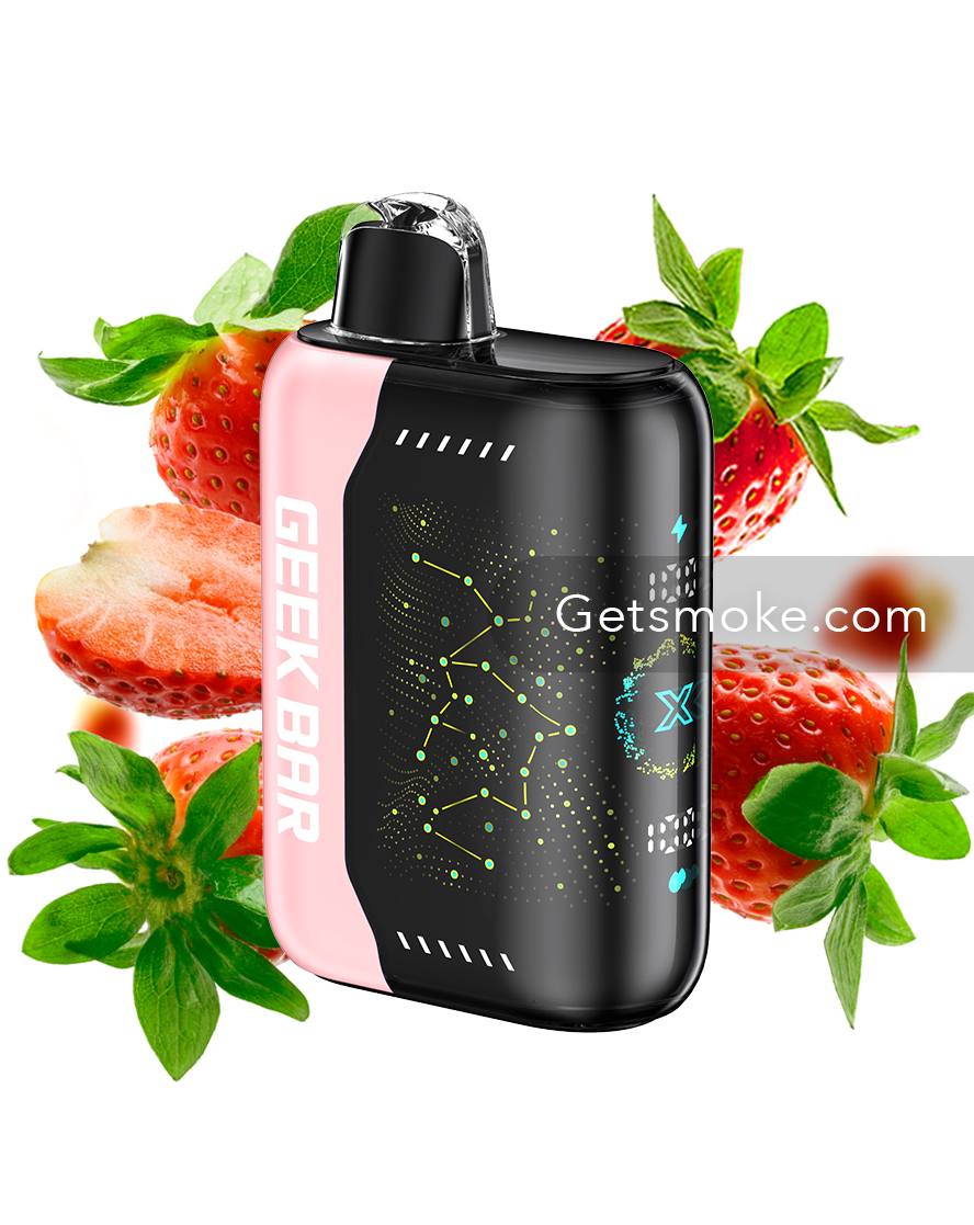 Strawberry B Pop Geek Bar Pulse X