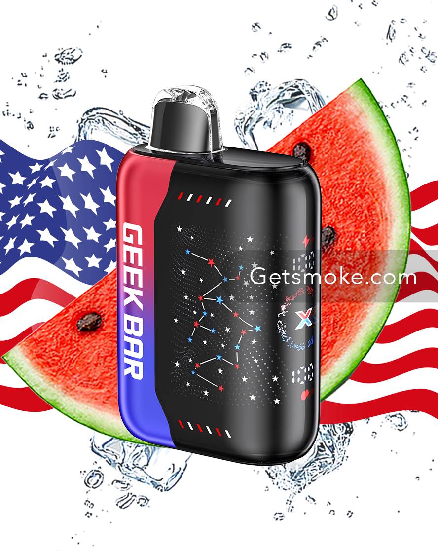 Watermelon Ice (Patriot Edition) Geek Bar Pulse X