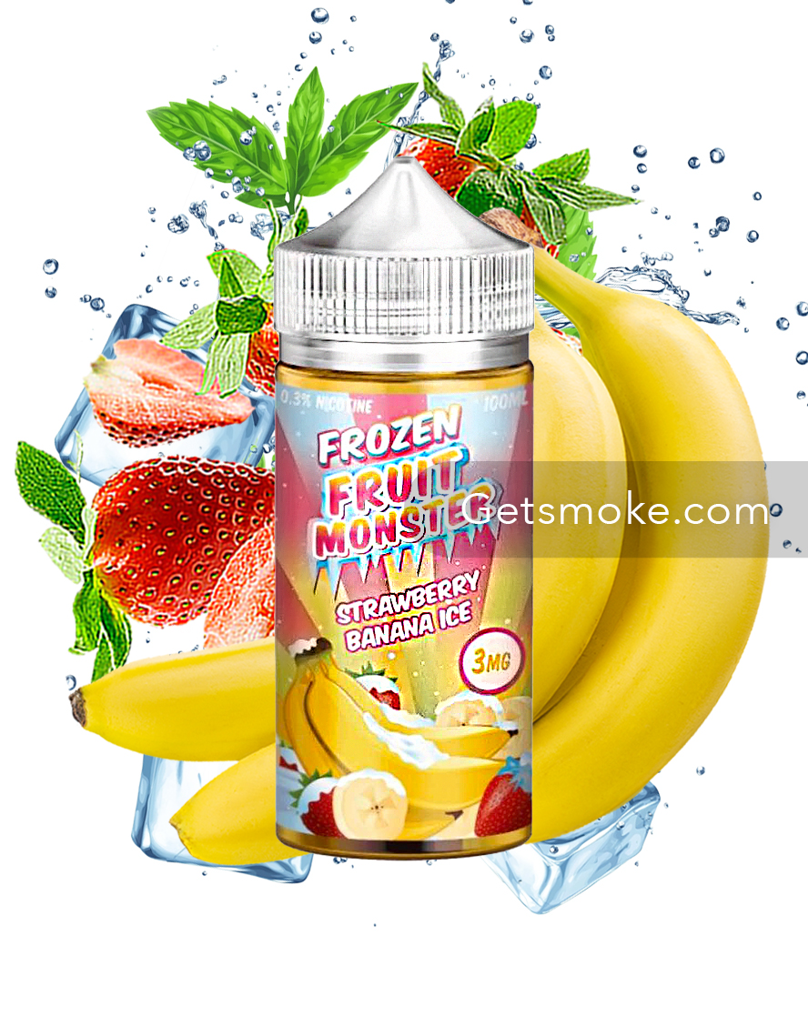 Strawberry Banana Ice Fruit Monster 100ml