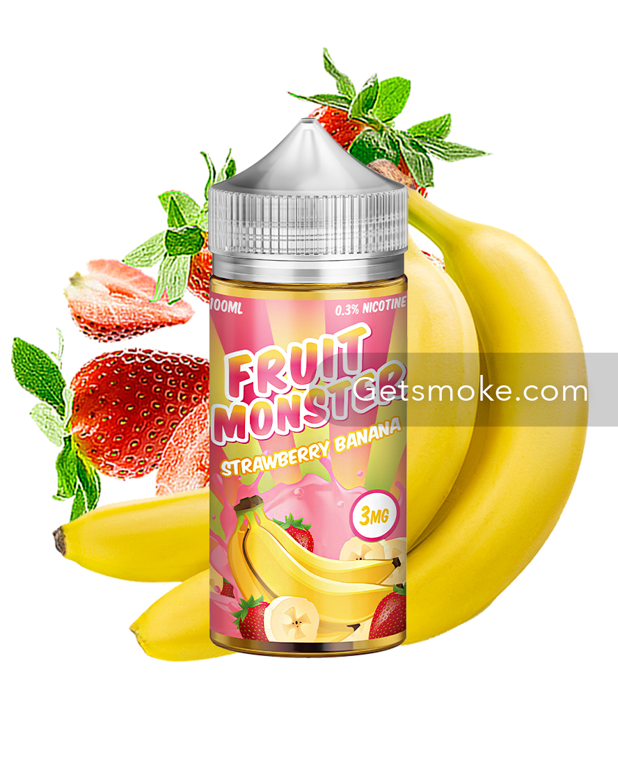 Strawberry Banana Fruit Monster 100ml