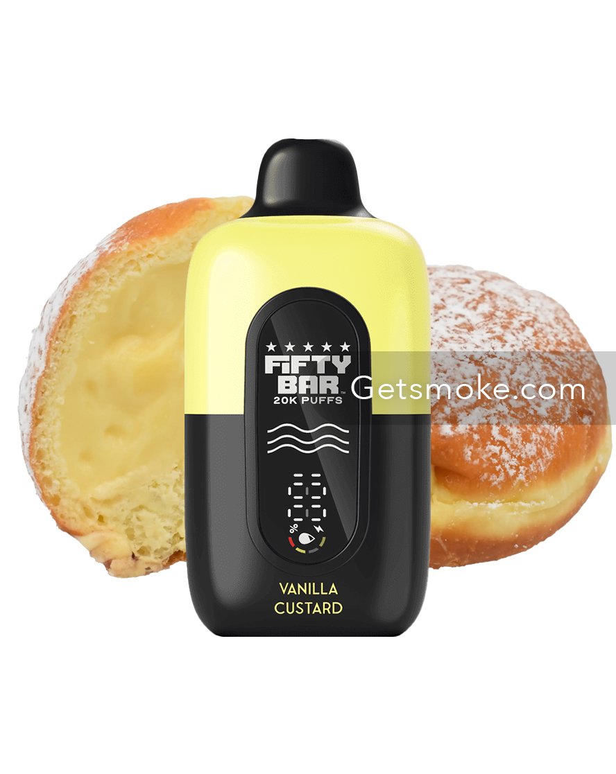 Vanilla Custard - Fifty Bar Black Series