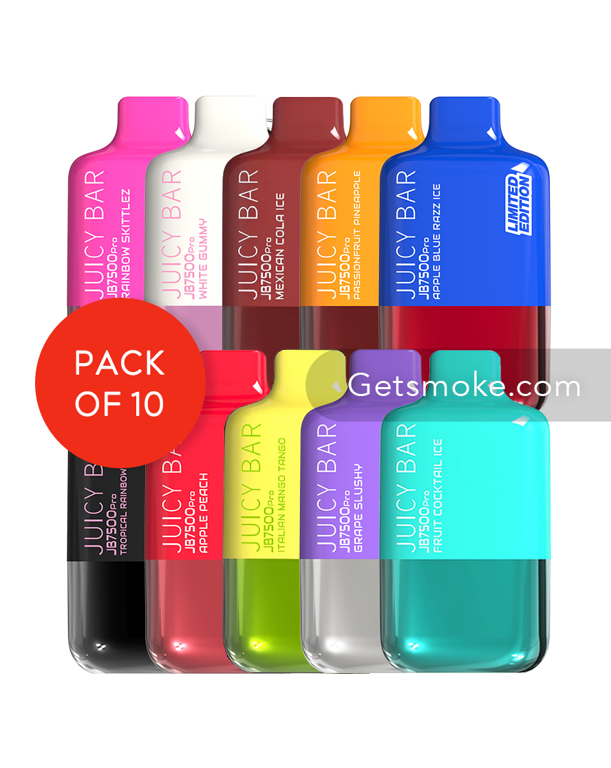 Juicy bar JB7500 Pack Of 10