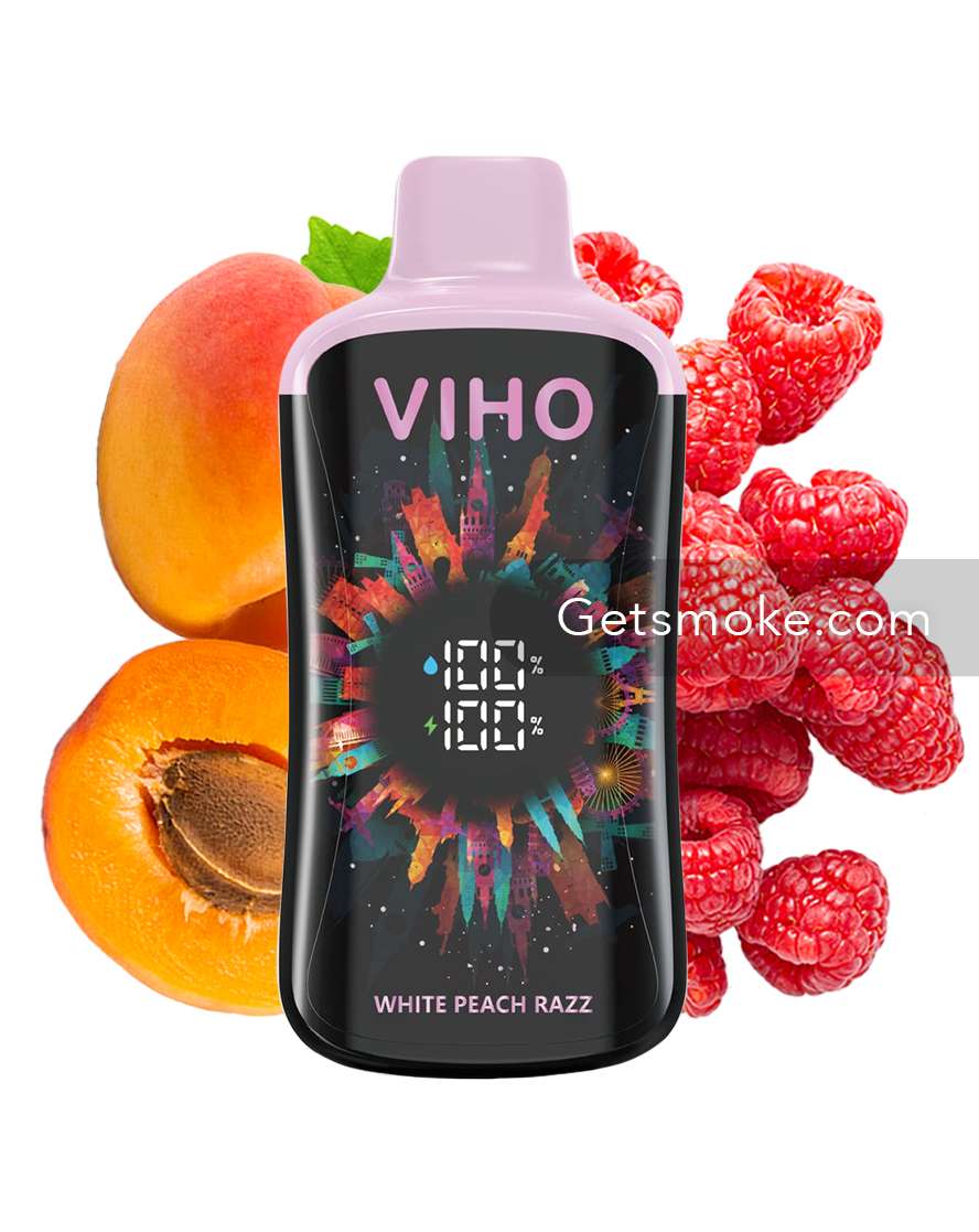 White Peach Razz - VIHO Supercharge Pro