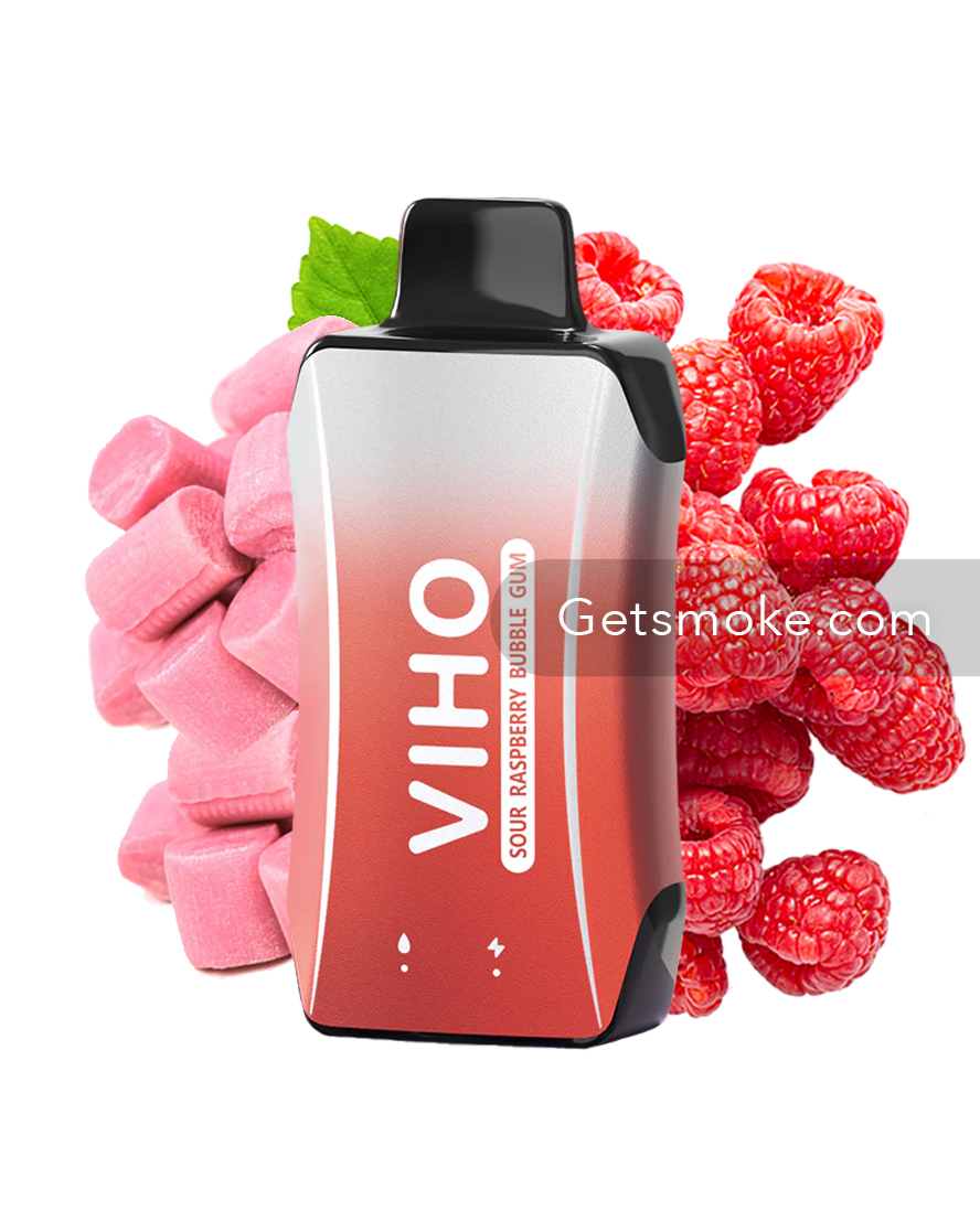 Sour Raspberry Bubble Gum - VIHO Turbo