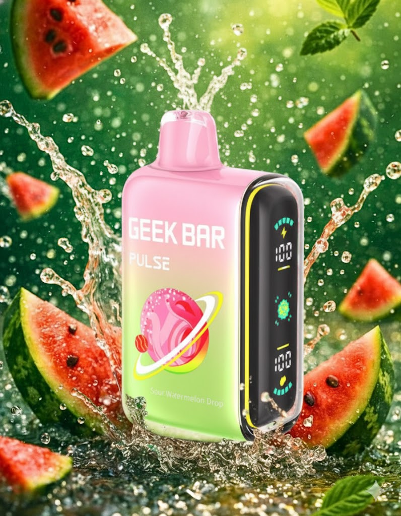 Image for Sour Watermelon Drop Geek Bar Pulse: A Juicy Hit or Miss? Find Out Here