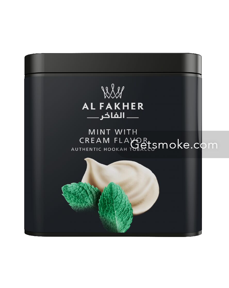 Al Fakher Tobacco 250g - MINT WITH CREAM