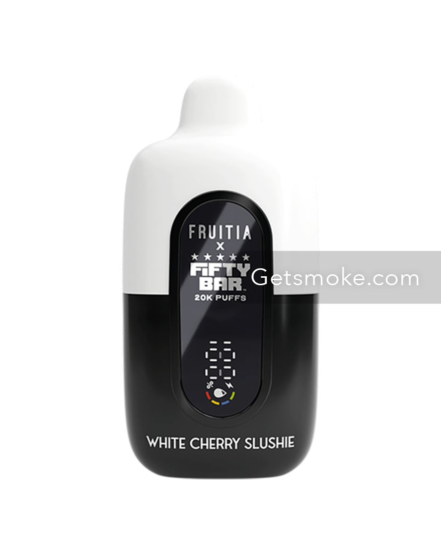 White Cherry Slushie - Fifty Bar x Fruitia